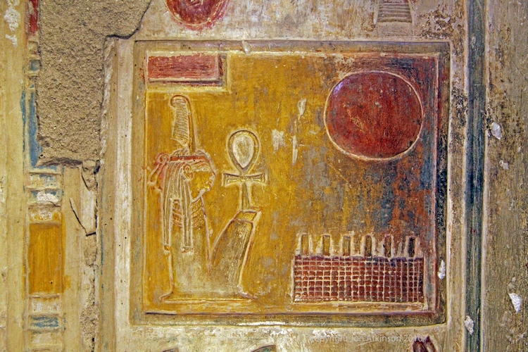 Glyph of throne name of Seti I